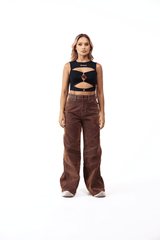 LIBERAZIONE TOP WOMEN BLACK - CLEMONT US