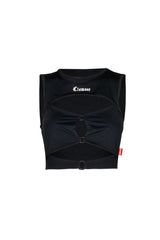 LIBERAZIONE TOP WOMEN BLACK - CLEMONT US