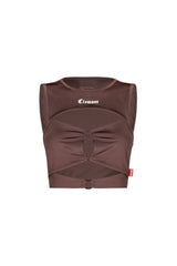 LIBERAZIONE TOP WOMEN MOCCA - CLEMONT US