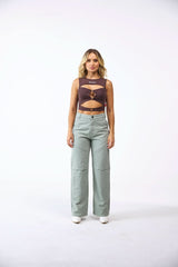 LIBERAZIONE TOP WOMEN MOCCA - CLEMONT US