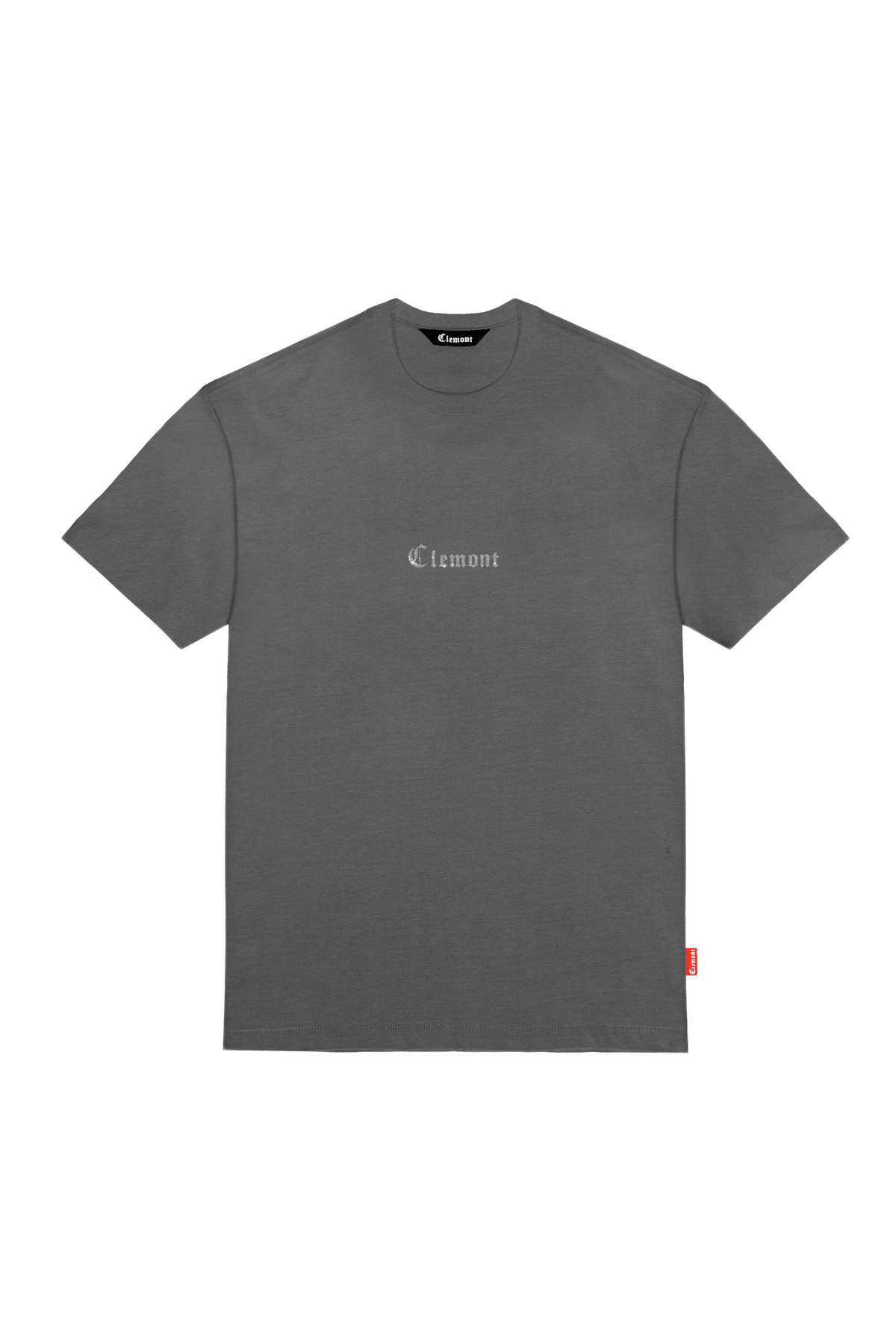 LUSINGA DARK GREY MENS OVERSIZED T SHIRT CLEMONT - CLEMONT US