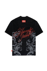 NOCTURNA T - SHIRT OVERSIZED MEN BLACK - CLEMONT US