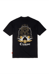 PALPITARE BLACK MEN'S OVERSIZED T-SHIRT CLEMONT - CLEMONT US