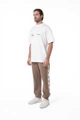 PALPITARE CREAM MEN'S OVERSIZED T-SHIRT CLEMONT - CLEMONT US