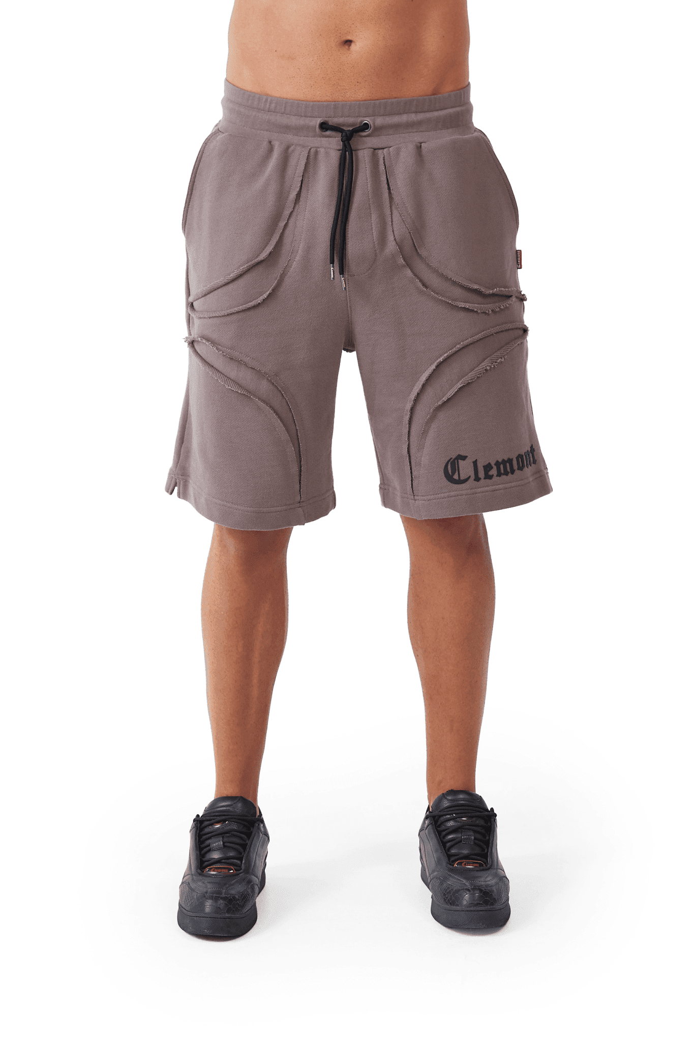 SCABROSO JOGGER SHORTS MEN TAUPE - CLEMONT US