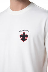 SINUOSO BLACK RED CREAM MENS T SHIRT 3 PACK CLEMONT - CLEMONT US