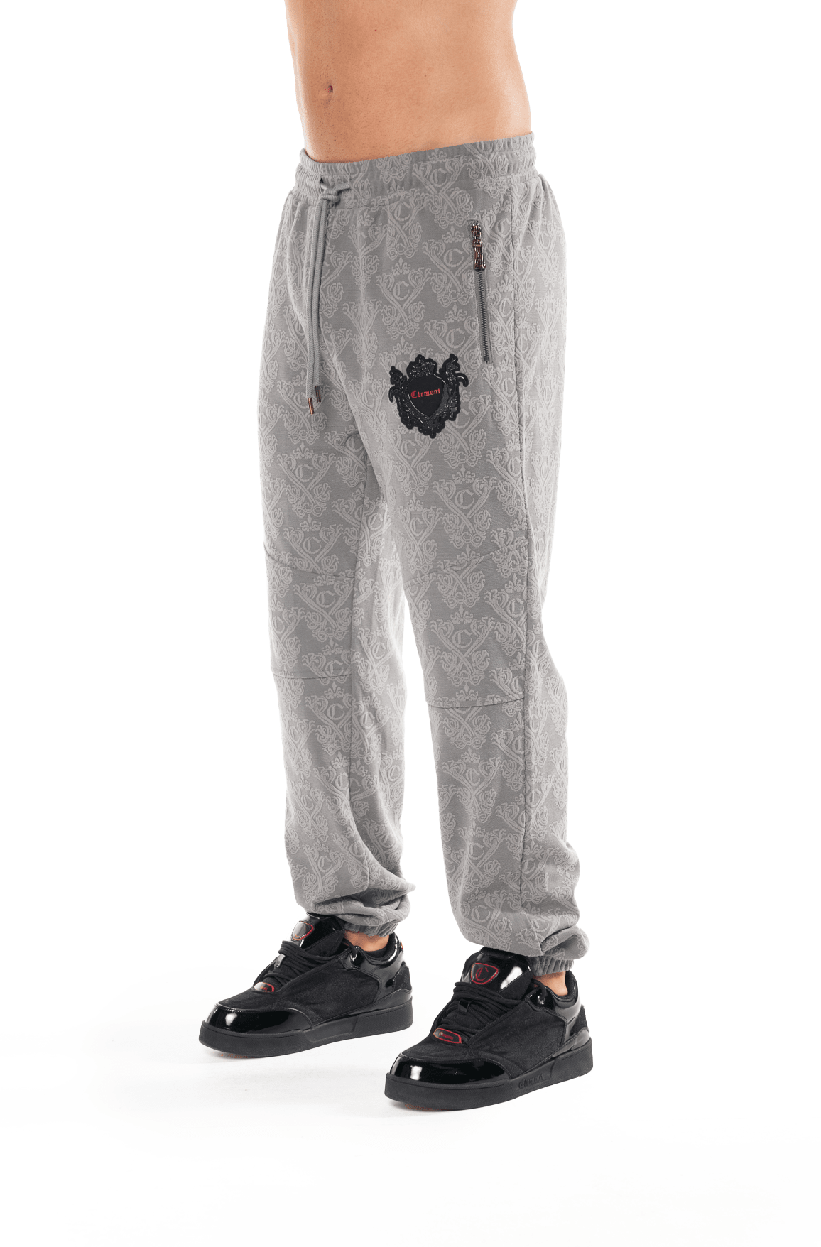 SUDADERA ALBA GRIS OSCURO MASCULINO CLEMONT - CLEMONT, LLC