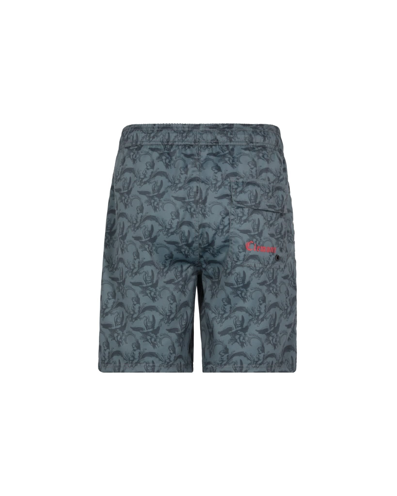 SWIM SHORTS HOMBRE CRISTALLO NEGRO CLEMONT - Clemont Oficial