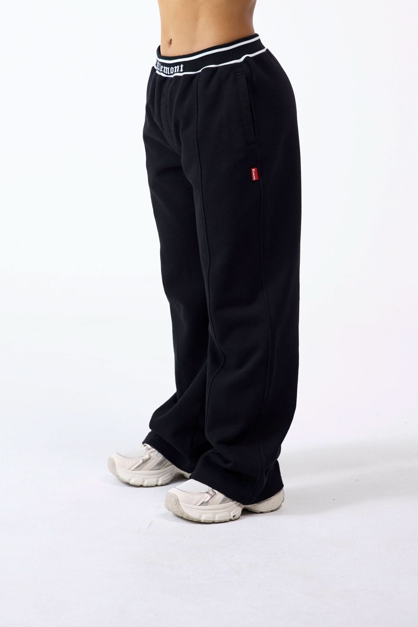 URLO SWEATPANTS WOMEN BLACK - CLEMONT US