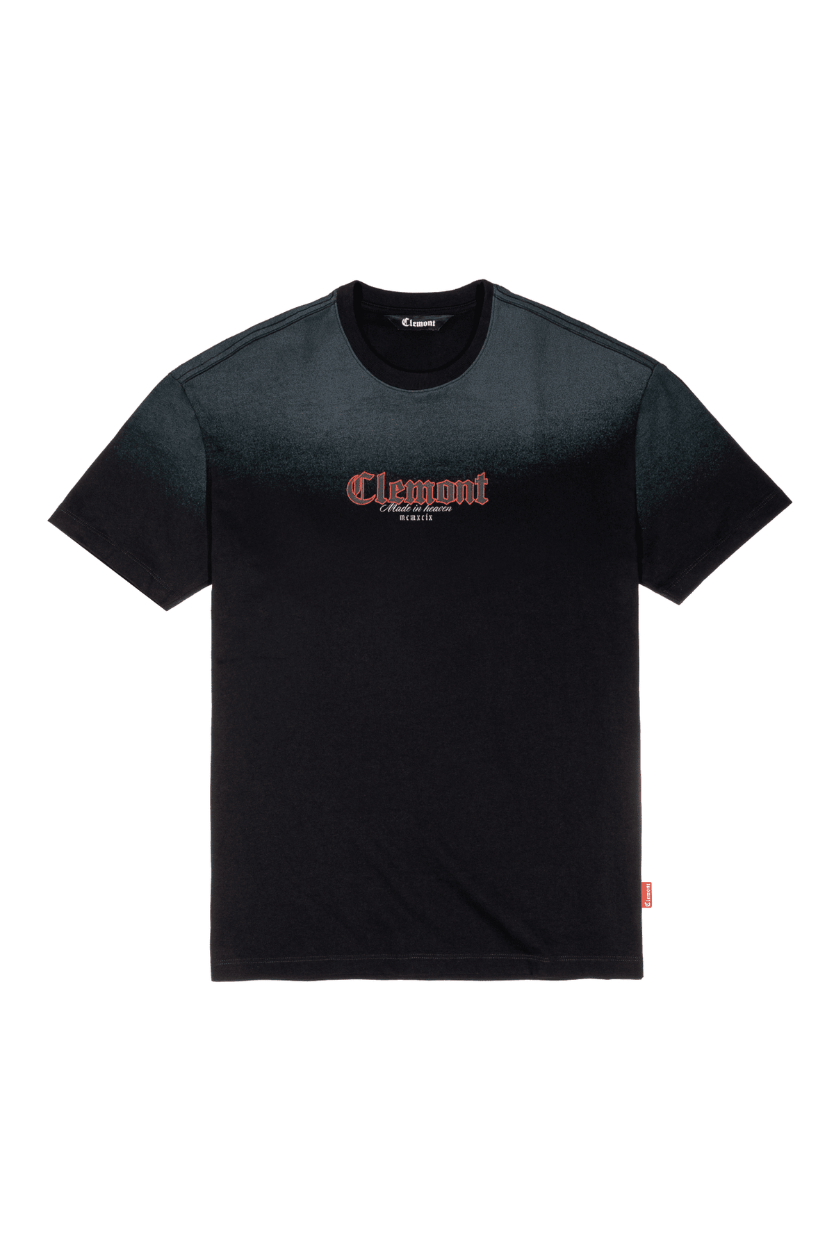 VELARIO BLACK MEN'S T-SHIRT CLEMONT - CLEMONT US